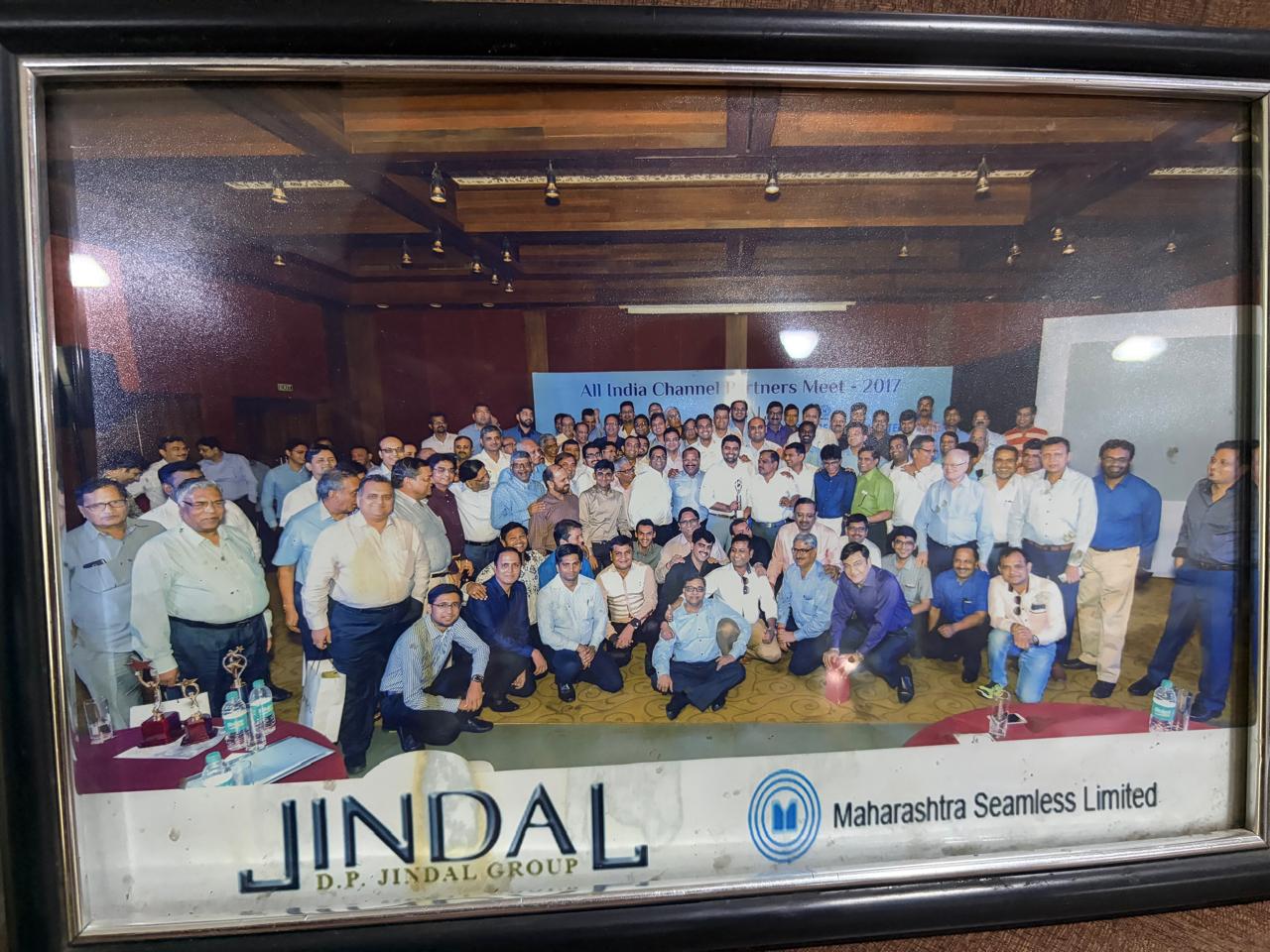 All India Channel Partners Meet 2017 framed group photo